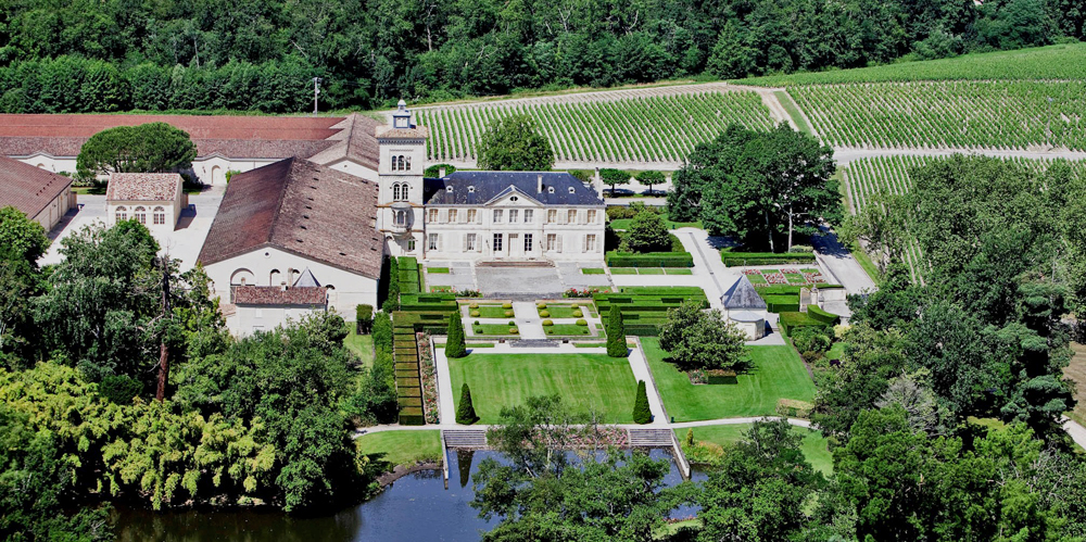 Chateau Lagrange Anwesen mit Weinberg