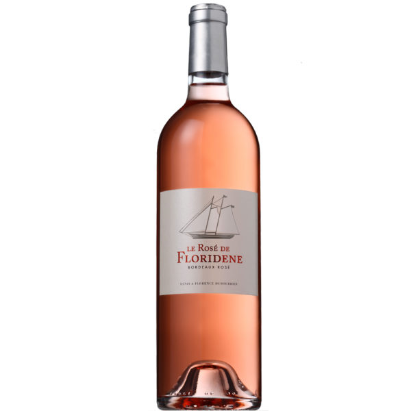 Flaschenansicht von Le Rose de Floridene, Roséwein von Dubourdieu