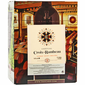 Chateau Croix de Rambeau 2016 Bag-in-Box Rotwein 3 Liter