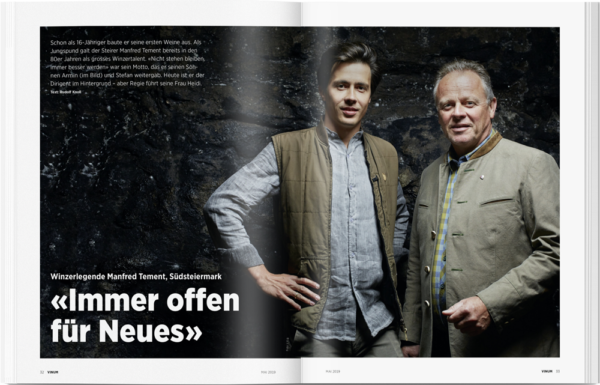 Winzerlegende Manfred Tement