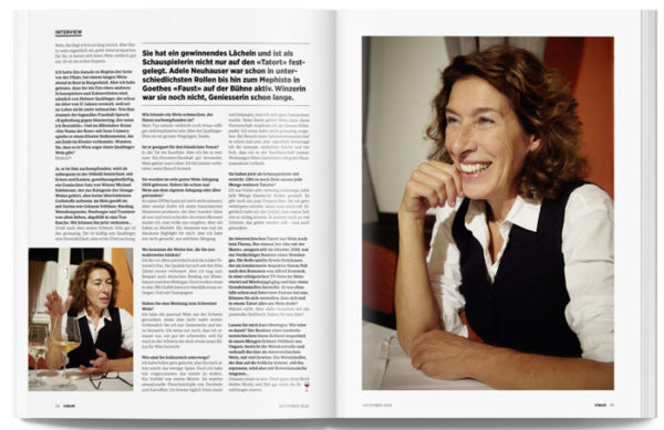 Interview Adele Neuhauser