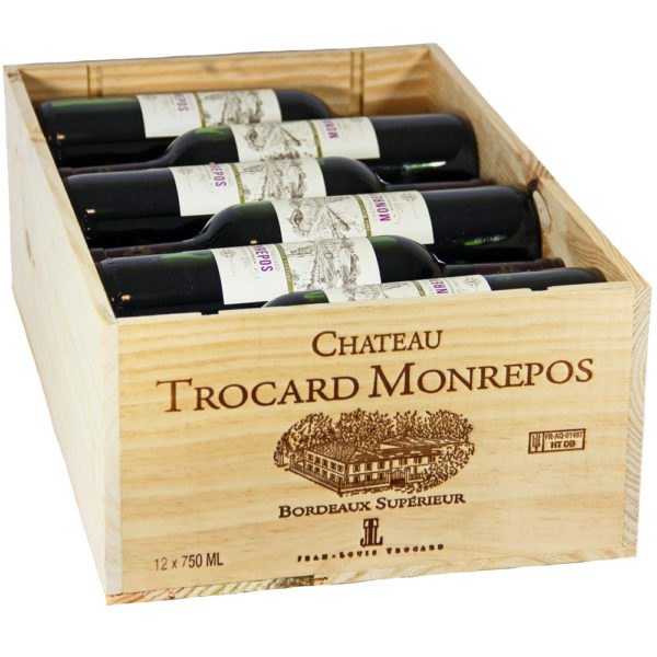 Château Trocard Monrepos OHK mit 12 Flaschen