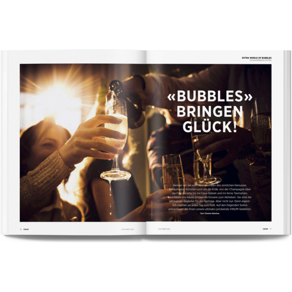 Vinum Dezember 2021 - Extra World of Bubbles
