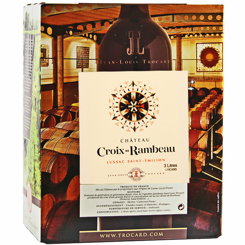 Chateau Croix de Rambeau Bag in Box 3l