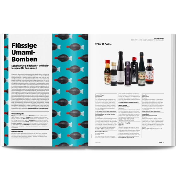 Sojasoßen Umami Bomben
