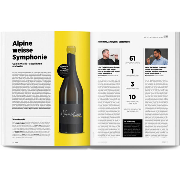 Vinum Juli-August 2025 - Guide Wallis