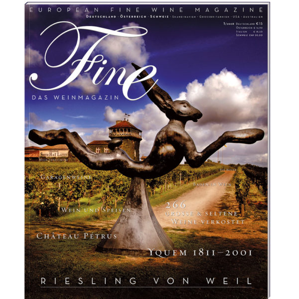 Fine das Weinmagazin 1. Ausgabe - 01/2008