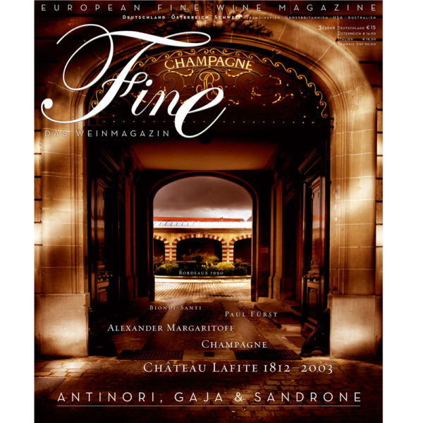 FINE 3, Das Weinmagazin, Ausgabe 3/ 2008