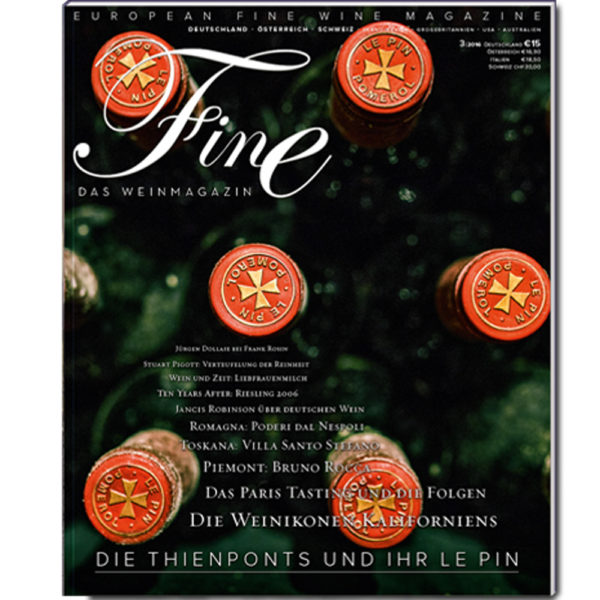 FINE, das Weinmagazin, Heft 34, Ausgabe 3/2016